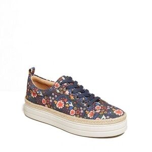Jack Rogers Mia Floral Platform Sneakers - 8.5